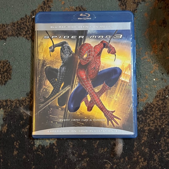 Spider-Man 3 Blue Ray DVD - Picture 1 of 1